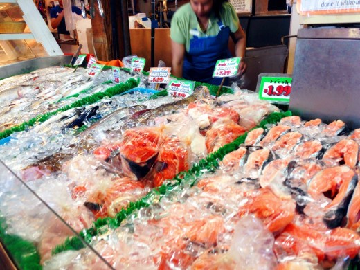 グランビルアイランド　お魚