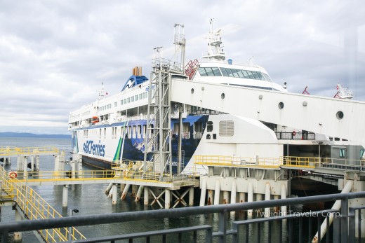 BC ferry ビクトリア行き