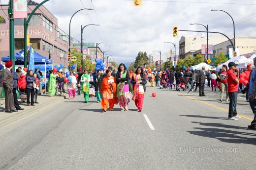 Vaisakhi Parade バンクーバー　シーク教
