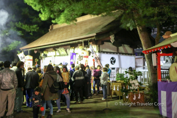 釜石祭り　小川神社　神楽