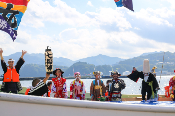 釜石祭り　曳舟