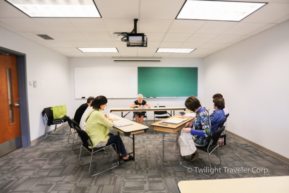 英語の授業の様子 大人の留学