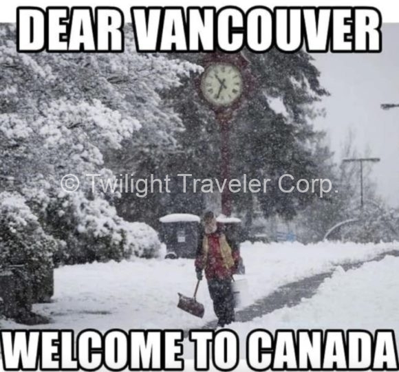 Vancouver 雪